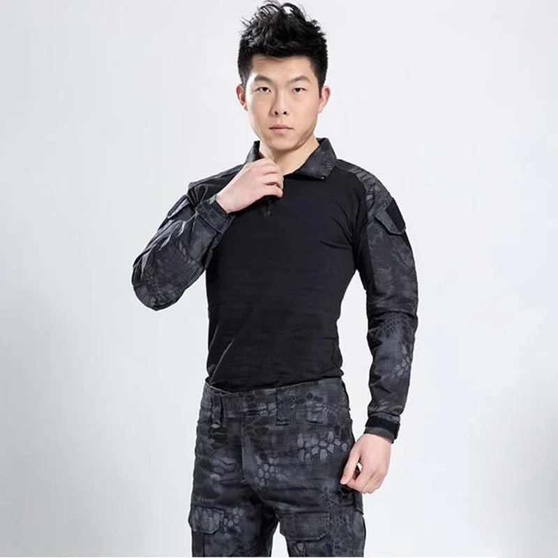 S-4XL เสื้อทหารลายพราง G2 สำหร - Tactical Military Shirt Cargo บทวิจารณ์และราคา