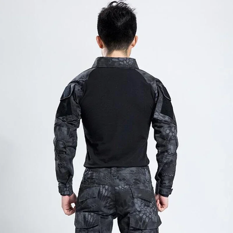 S-4XL เสื้อทหารลายพราง G2 สำหร - Tactical Military Shirt Cargo บทวิจารณ์และราคา